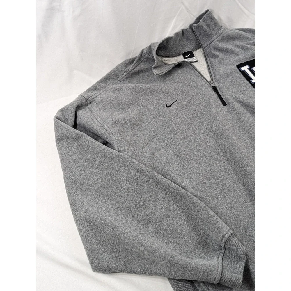 Nike Pullover Men 2XL Quarter Zip Gray‎ 